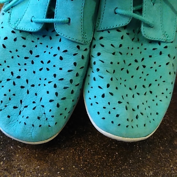 Merrill mimix maze perforated walking shoe Oxford green - Picture 6 of 8